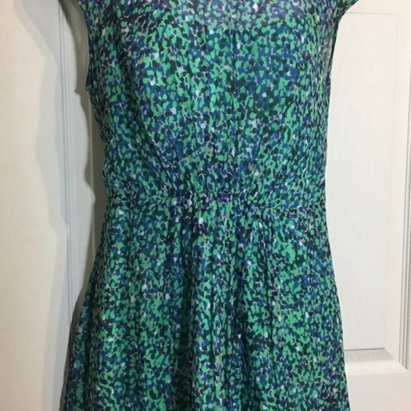 👗🌿 Green Spring Meadow J. Crew Dress - Picture 8 of 14
